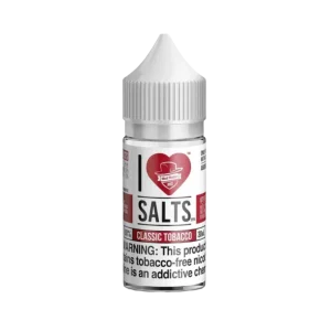 I Love Salts Classic Tobacco 30ml Salt E-Juice