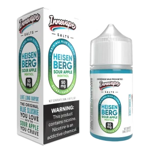 Innevape Heisenberg Sour Apple Menthol Salts 30ml E-Juice