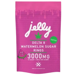 Jelly D8 Gummies 3000MG - 10CT