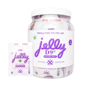 Jelly D9xp Gummies Jar 3000MG - 30CT Mystery Fruit