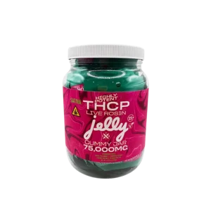 Jelly Highly Potent THCP Gummies Jar 75000MG