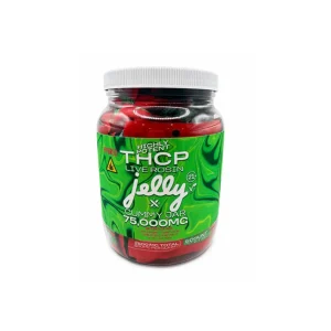 Jelly Highly Potent THCP Gummies Jar 75000MG - Watermelon Haze/Hybrid