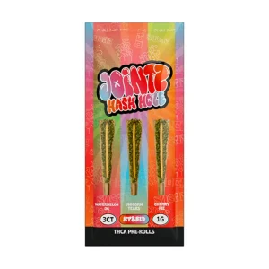 Jointz THC Hash Hole PreRolls 1G 1PK-3CT - Watermelon OG-Unicorn Tears-Cherry Pie/Hybrid