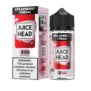 Juice Head Desserts Strawberry Cream 100ml E-Juice