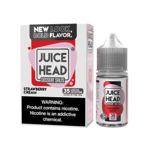 Juice Head Desserts Strawberry Cream Salts 30ml E-Juice - 35MG
