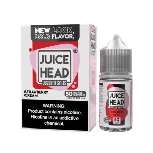 Juice Head Desserts Strawberry Cream Salts 30ml E-Juice - 50MG