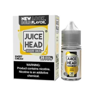 Juice Head Desserts Sweet Cream Salts 30ml E-Juice - 35MG