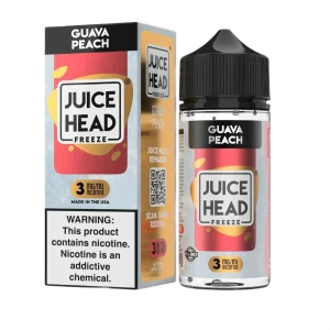 Juice Head Freeze Guava Peach 100ml E-Juice