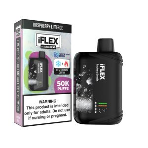 Juice Head IFlex 50K Puff Disposable - Raspberry Limeade