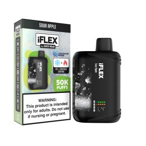 Juice Head IFlex 50K Puff Disposable - Sour Apple