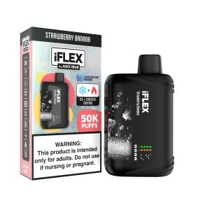 Juice Head IFlex 50K Puff Disposable - Strawberry Banana