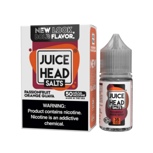Juice Head Passionfruit Orange Guava Salts 30ml E-Juice