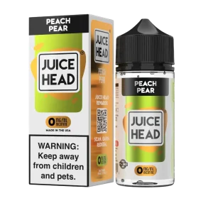 Juice Head Peach Pear 100ml E-Juice