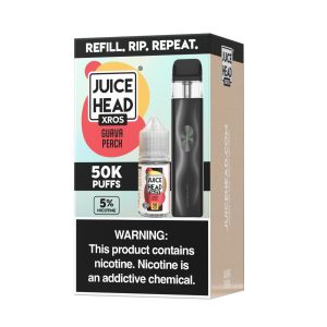 Juice Head X Vaporesso -XROS 4Mini- Disposable Bundle - Guava Peach 50MG