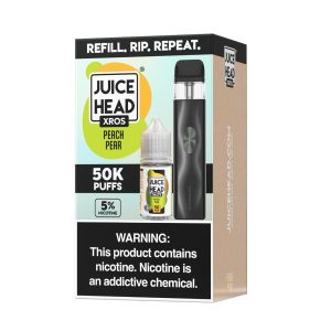 Juice Head X Vaporesso -XROS 4Mini- Disposable Bundle - Peach Pear 50MG