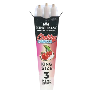 KING PALM HEMP CONES -1PK- 3CT