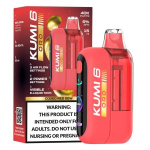 KUMI 6 Oro 40K Puff Disposable - Coded Red Dew