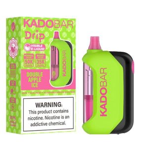 KadoBar Drip 50K Puff Disposable - Double Apple Ice