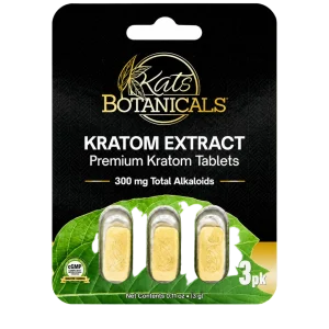 Kats Botanicals Kratom Tablets 300MG-3CT