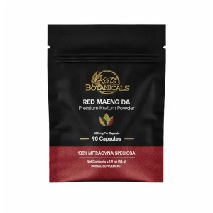 Kats Kratom Capsules 90CT - Red Maeng Da
