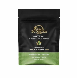 Kats Kratom Capsules 90CT - White Bali