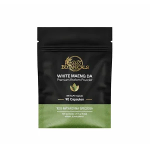 Kats Kratom Capsules 90CT - White Maeng Da