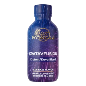 Kats Kratom Kava Shots 150MG -1CT Blue Razz