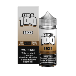 Keep it 100 Bacco 100ml E-Juice