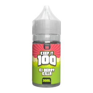 Keep it 100 Kiberry Killa Salts Nixodine 30ml E-Juice