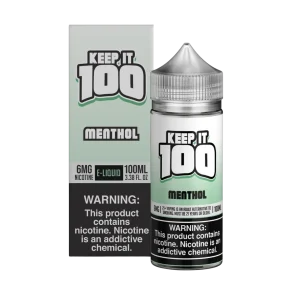 Keep it 100 Menthol 100ml E-Juice