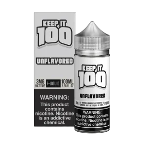 Keep it 100 Unflavored 100ml E-Juice