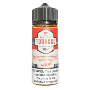 King's Crest American Tobacco 120ml E-Juice