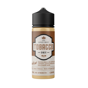 King's Crest DRY Tobacco 120ml E-Juice