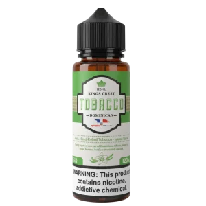 King's Crest Dominican Tobacco 120ml E-Juice
