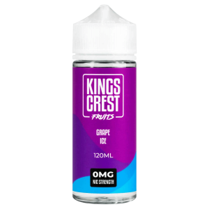 King's Crest Fruits Grape Ice 120ml E-Juice