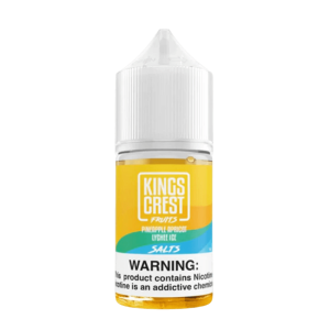King's Crest Fruits Salts Pineapple Apricot Lychee Ice 30ml E-Juice