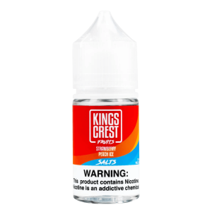 King's Crest Fruits Salts Strawberry Peach Ice 30ml E-Juice