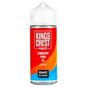 King's Crest Fruits Strawberry Peach Ice 120ml E-Juice