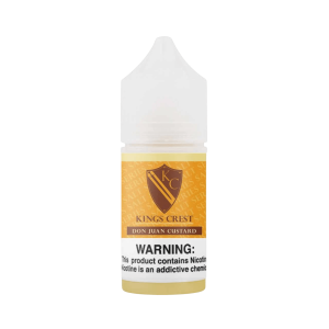 King's Crest Salts Don Juan Custard 30ml E-Juice