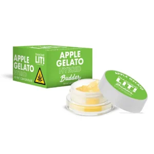 LIT Concentrate Budder Dabs 2G-1PK - Apple Gelato/Hybrid