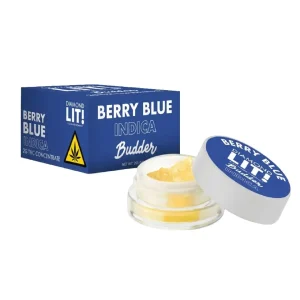 LIT Concentrate Budder Dabs 2G-1PK - Berry Blue/Indica