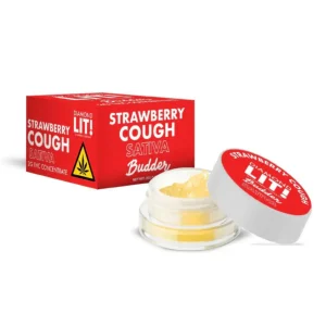 LIT Concentrate Budder Dabs 2G-1PK - Strawberry Cough/Sativa