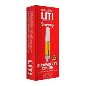 LIT THC Diamond Grammy Vape Cartridge 1G