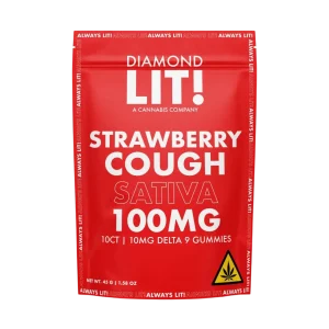 LIT THC Gummies 100MG 1PK-10CT