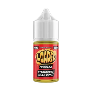 Loaded Strawberry Jelly Donut Salt 30ml E-Juice