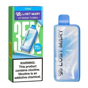 Lost Mary Mt 35000 Puff Turbo Disposable Clear