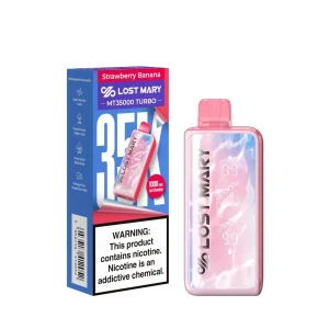 Lost Mary MT 35000 Puff Turbo Disposable - Strawberry Banana