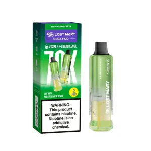 Lost Mary Nera Fullview 70K Puff Pre-filled Replacement Pod - 2PK - Hawaiian Punch