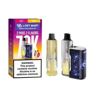 Lost Mary Nera Fullview Kit 70K Puff Disposable - Golden Berry - Scary Berry