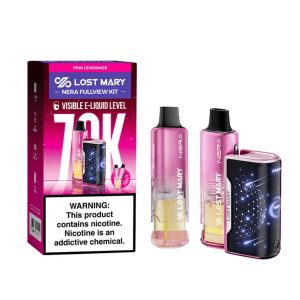 Lost Mary Nera Fullview Kit 70K Puff Disposable - Pink Lemonade